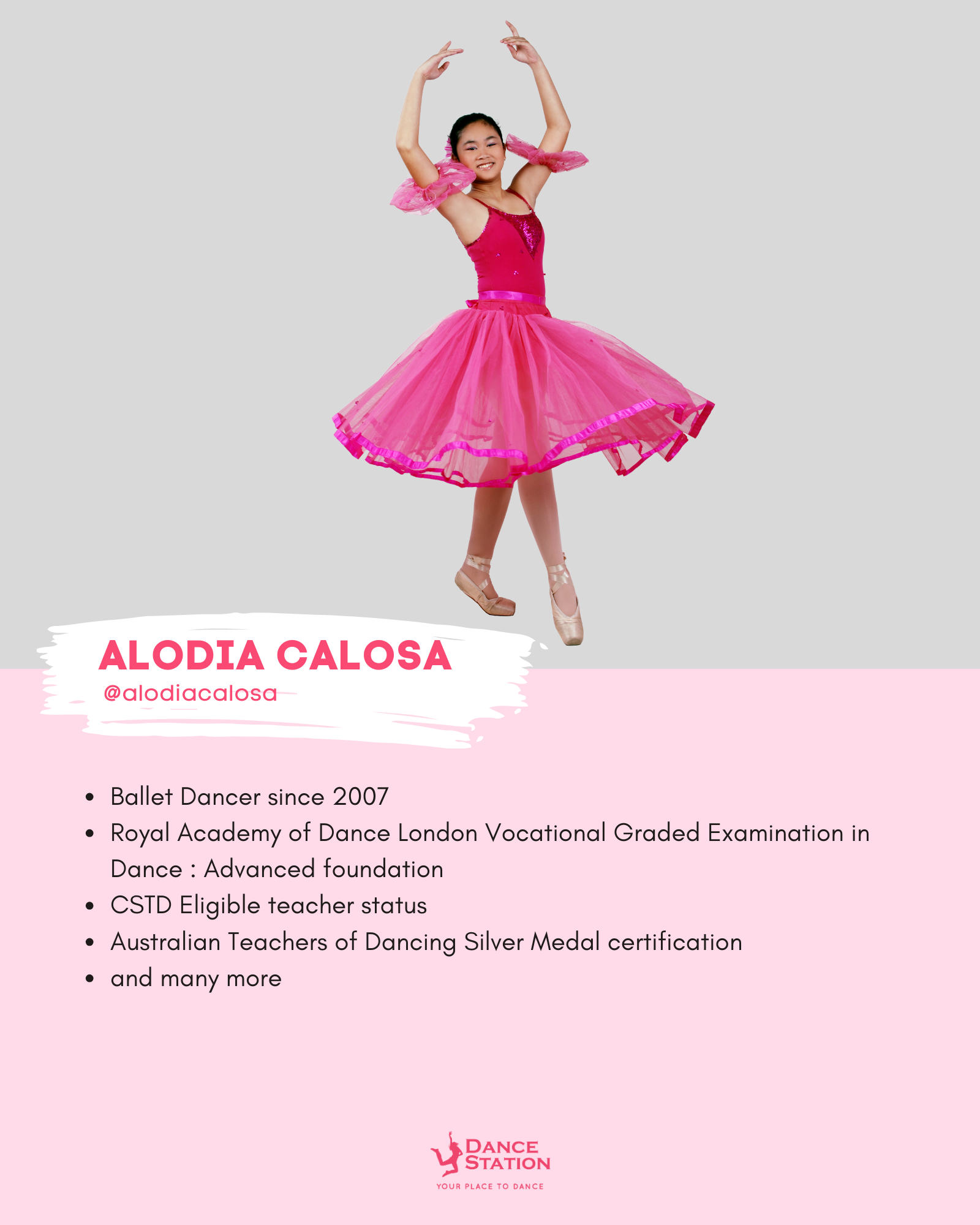 ALODIA CALOSA (Ms. Oca)