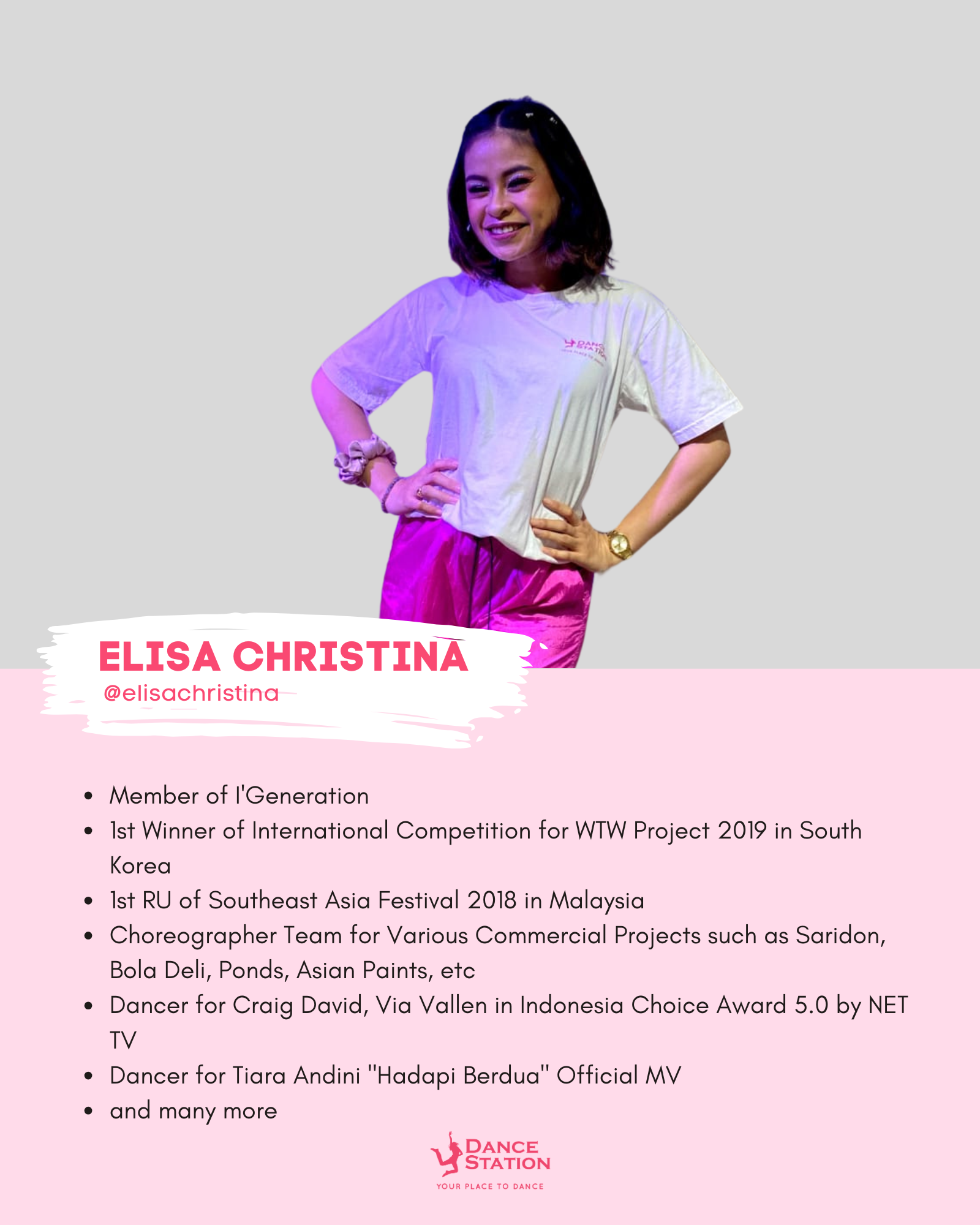 ELISA CHRISTINA (Ms. Ica)