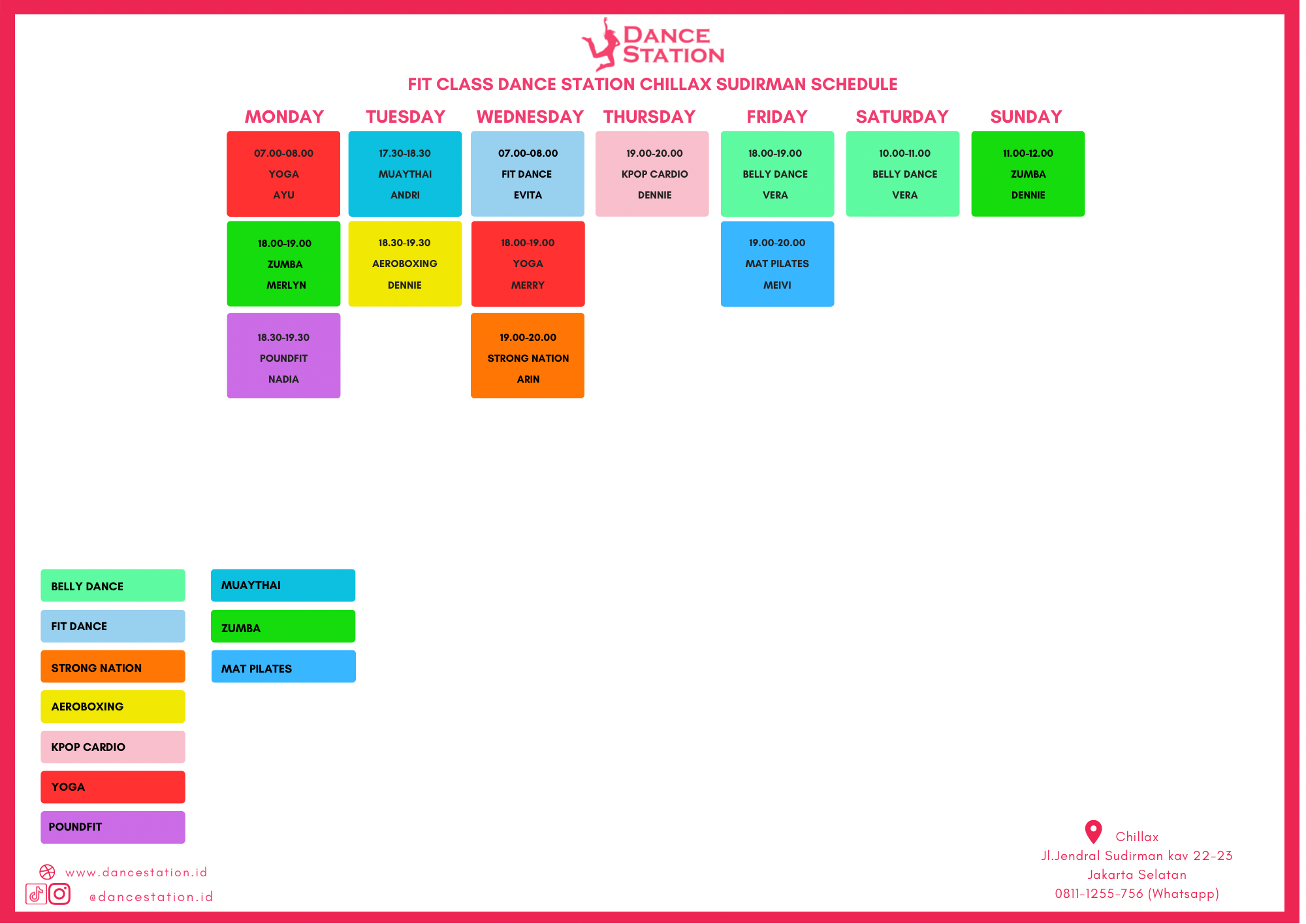 DANCE STATION - Chillax Sudirman (FIT CLASS)